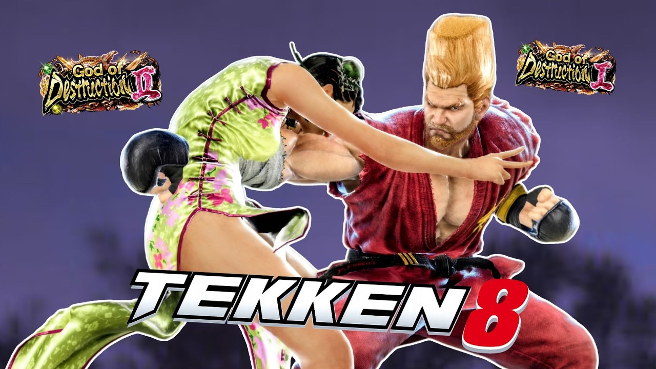 Как Азусена уничтожает игроков божественного ранга в Tekken 8!