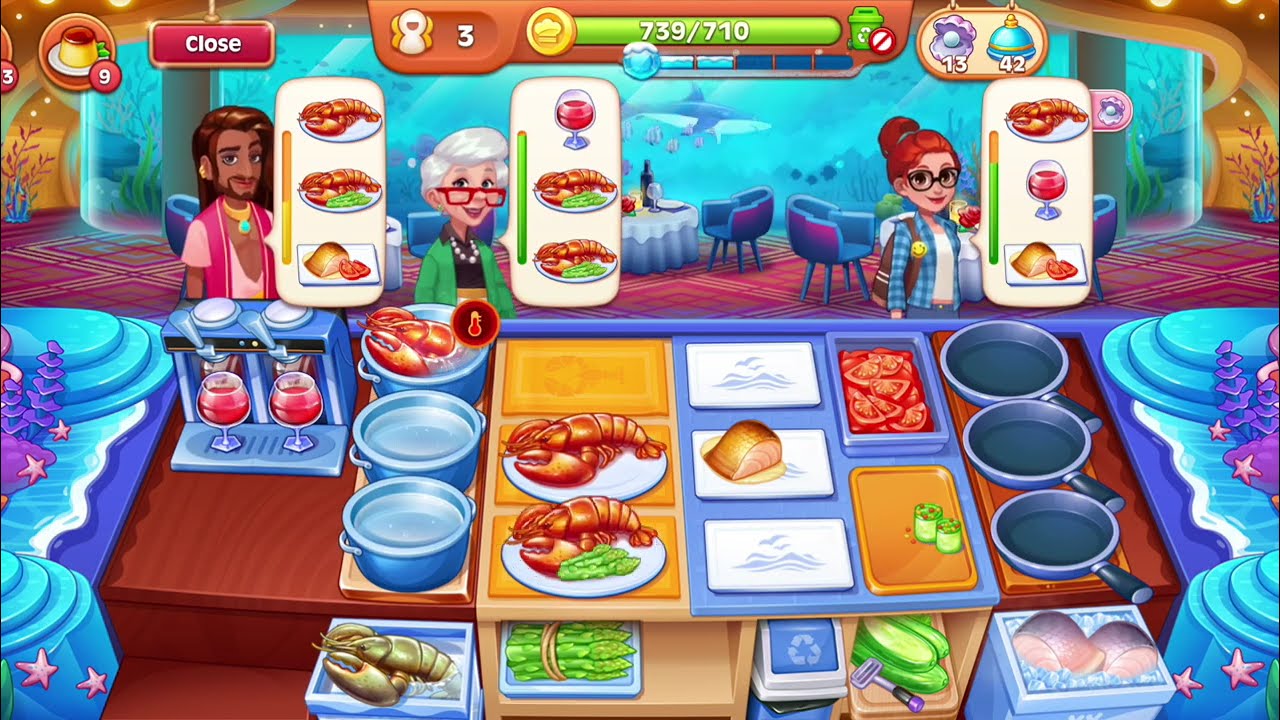 Crazy Cooking: Burger Master -The 2025 Best Kitchen Game - Cooking Madness Game - Level 59 