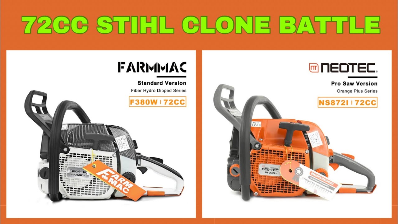 Stihl 381 clones | FarmMac vs Neotec