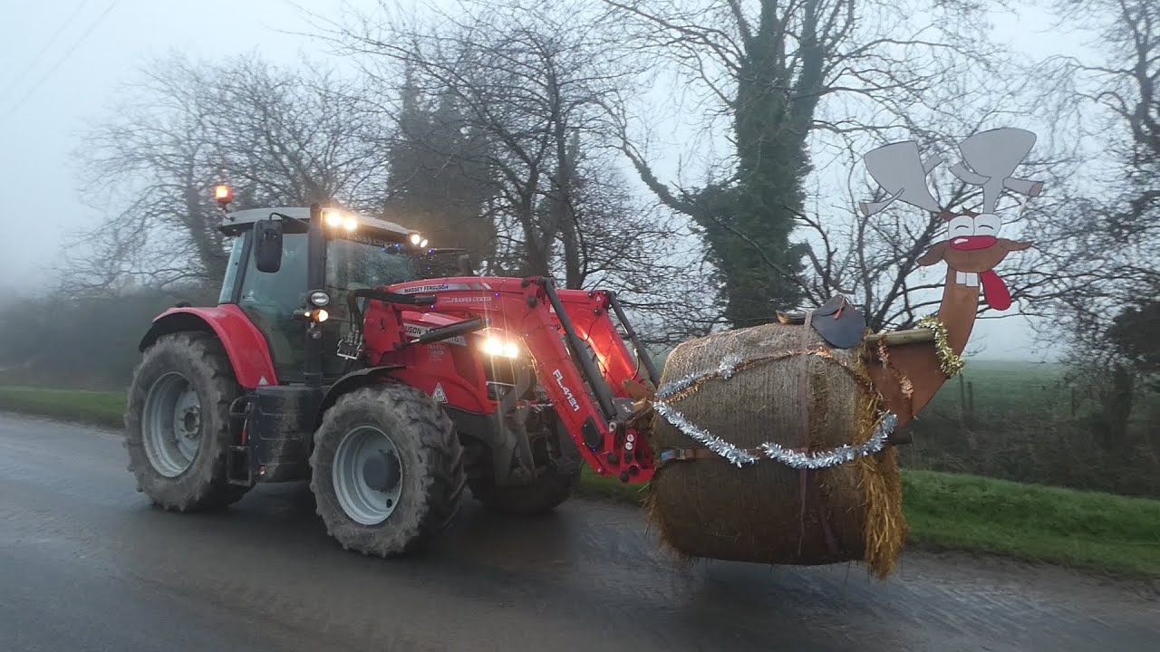 Christmas Tractor Run In aid of the charity MS Society