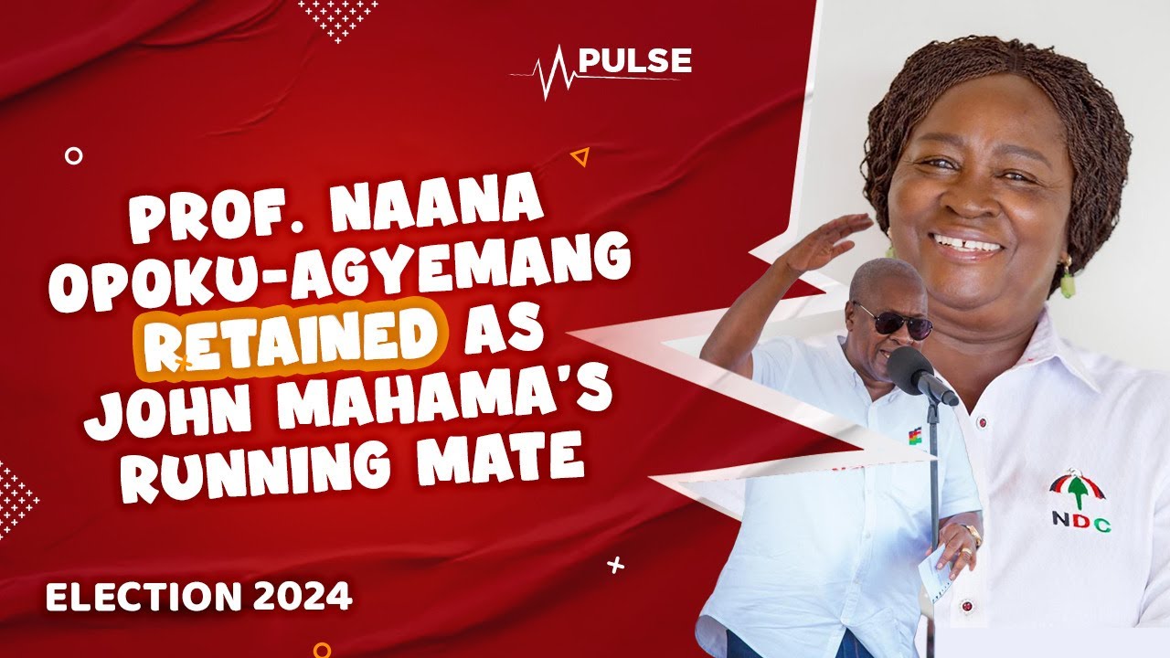Election 2024: Prof. Naana Opoku-Agyemang retained as John Mahama's running mate