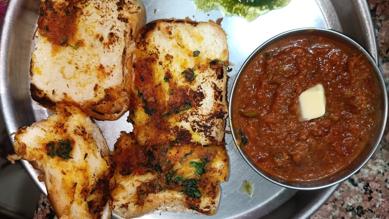 पावभाजी रेसिपी, घर पर कैसे बनाएं मुंबई स्टाइल | Pav Bhaji easy Recipe 😋🤤 #letseatwithsandhya #food 