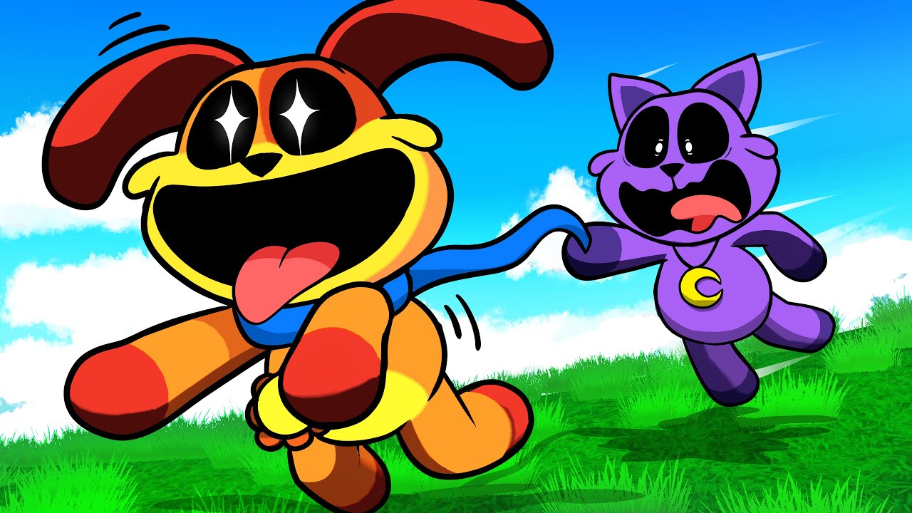 Catnap e Dogday no DIA DO CÃO no Smiling Critters VR
