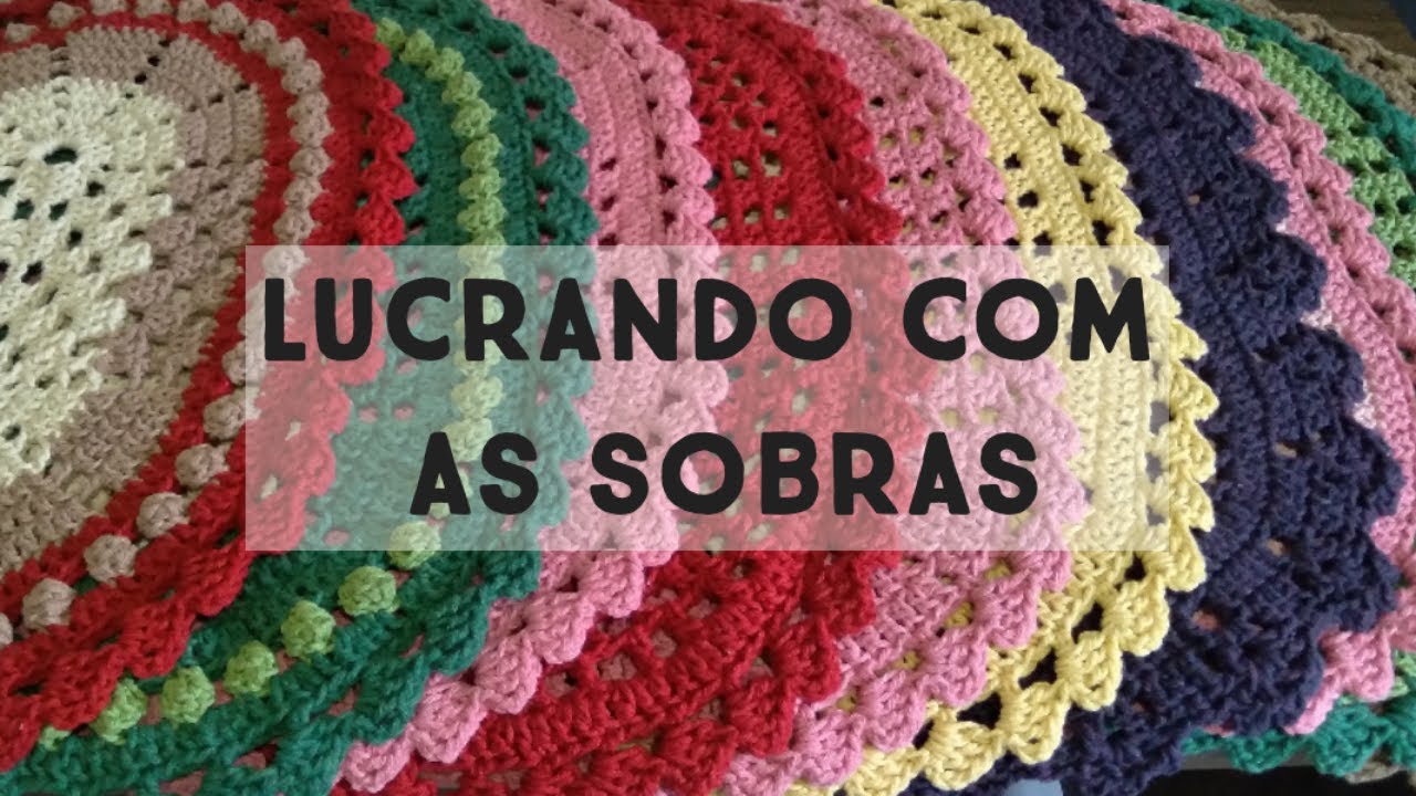#LUCRANDOCOMASSOBRAS *PRODUÇÃO DE MINI TAPETES*