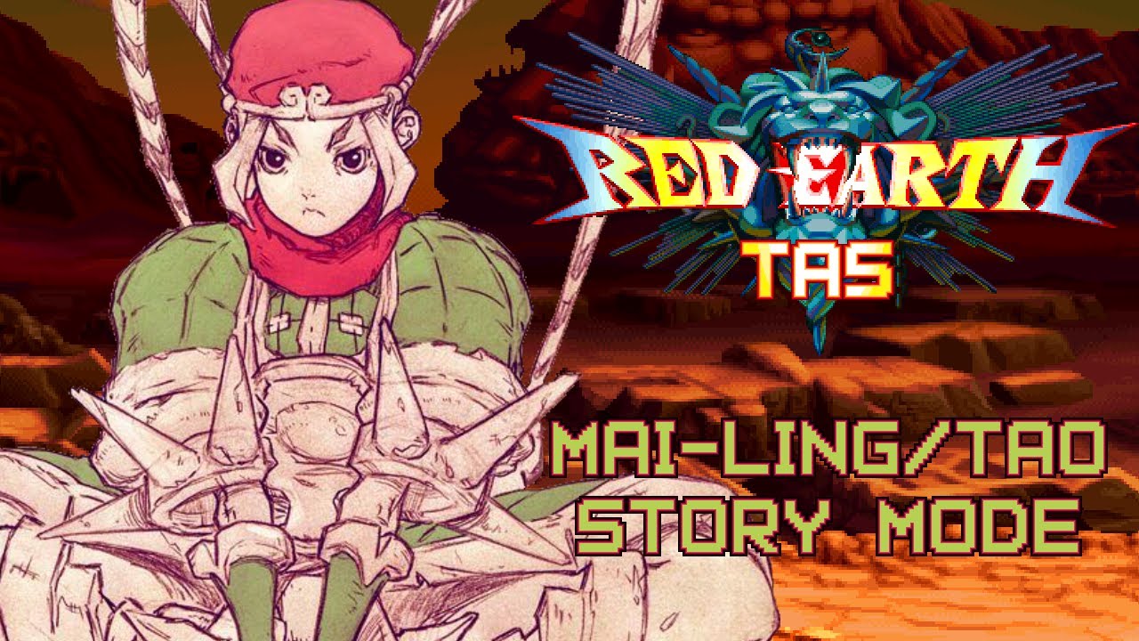 [TAS] Red Earth(ウォーザード): Mai-Ling(タオ) Story Mode