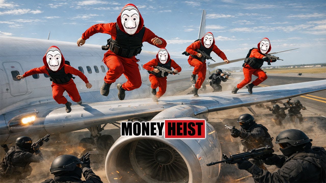 PARKOUR VS MONEY HEIST: BAD GUY and clown killed the nurse to steal,escape from police | Epic POV