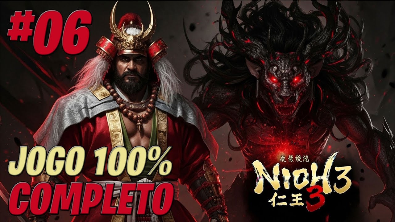⚔️ NIOH 3  JOGO COMPLETO ⚔️ # O6  E  FARM  EM COOP