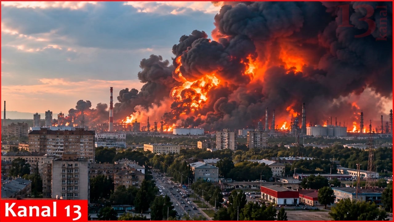 Украинские беспилотники атаковали крупный российский нефтеперерабатывающий завод в Самаре