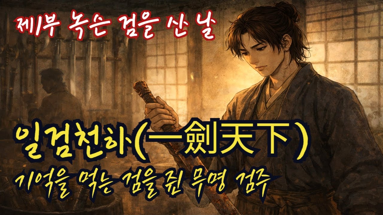 일검천하 기억을 먹는 검을 쥔 무명 검주 제1부 녹슨 검을 산 날 ㅣ무협소설ㅣ오디오북ㅣ정통무협ㅣ무림ㅣ무협지ㅣ