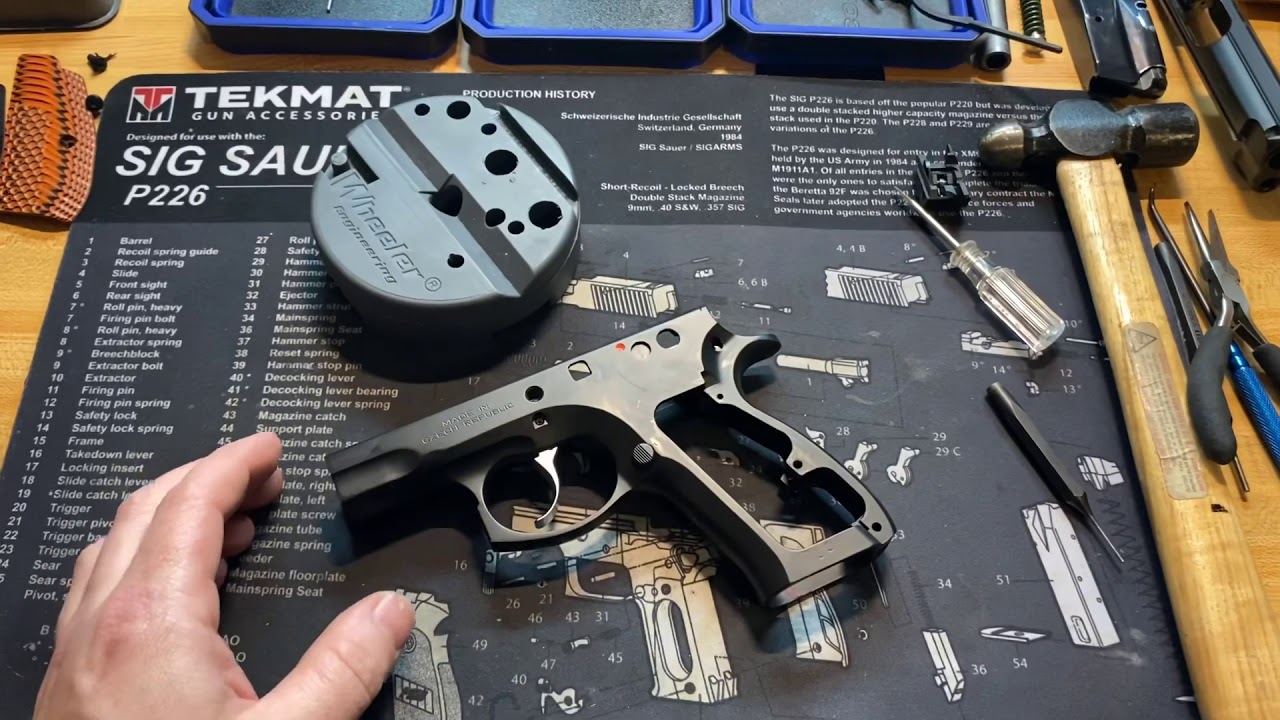CZ 75 Compact Полная разборка/сборка