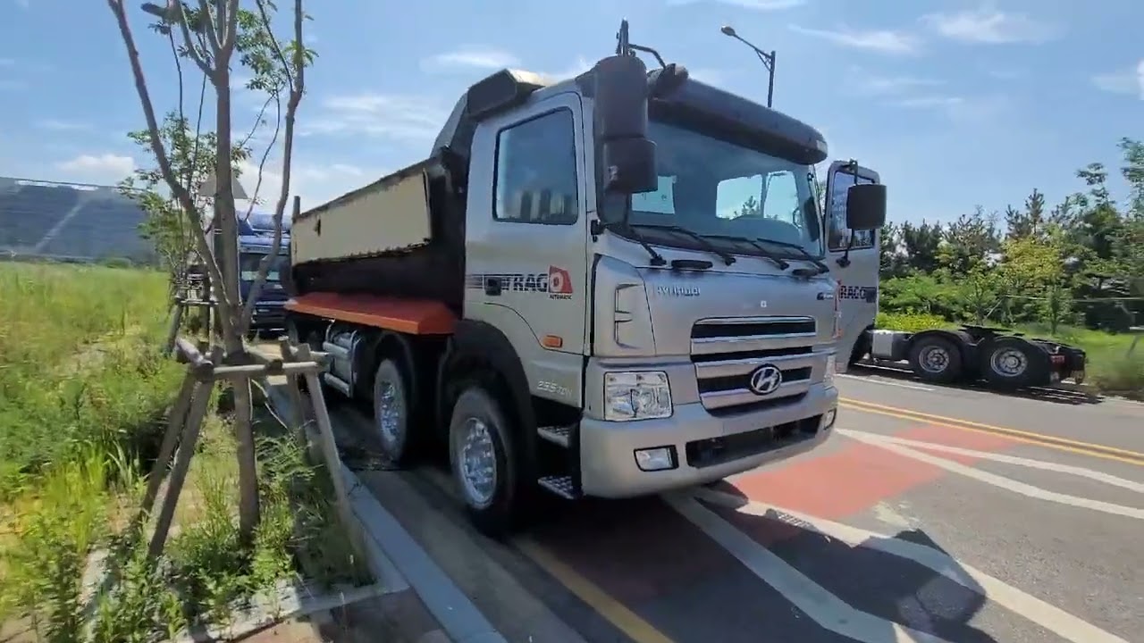 Hyundai trago 25ton dump truck 2007my