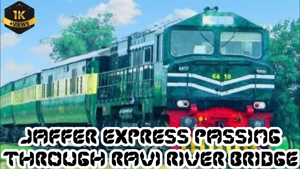 Jaffer Express with ZCU locomotive || Pakistan Railways || Tracks and Transit 