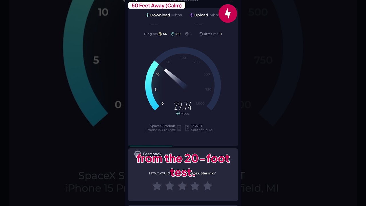 Starlink Gen 3 Speed Tests