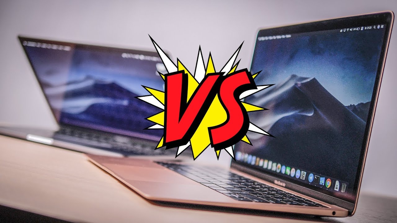 MacBook Air 2018 vs MacBook Pro 13&rdquo; без тачбара &mdash; что выбрать?