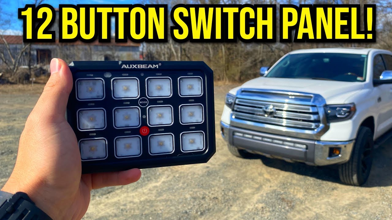 *NEW* AUXBEAM AC-1200 Switch Panel - How To Install!
