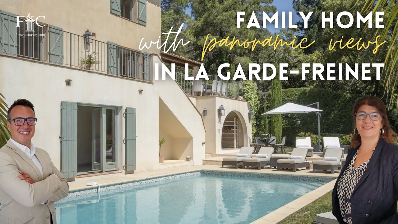 Family Home with Panoramic Views in La Garde-Freinet
