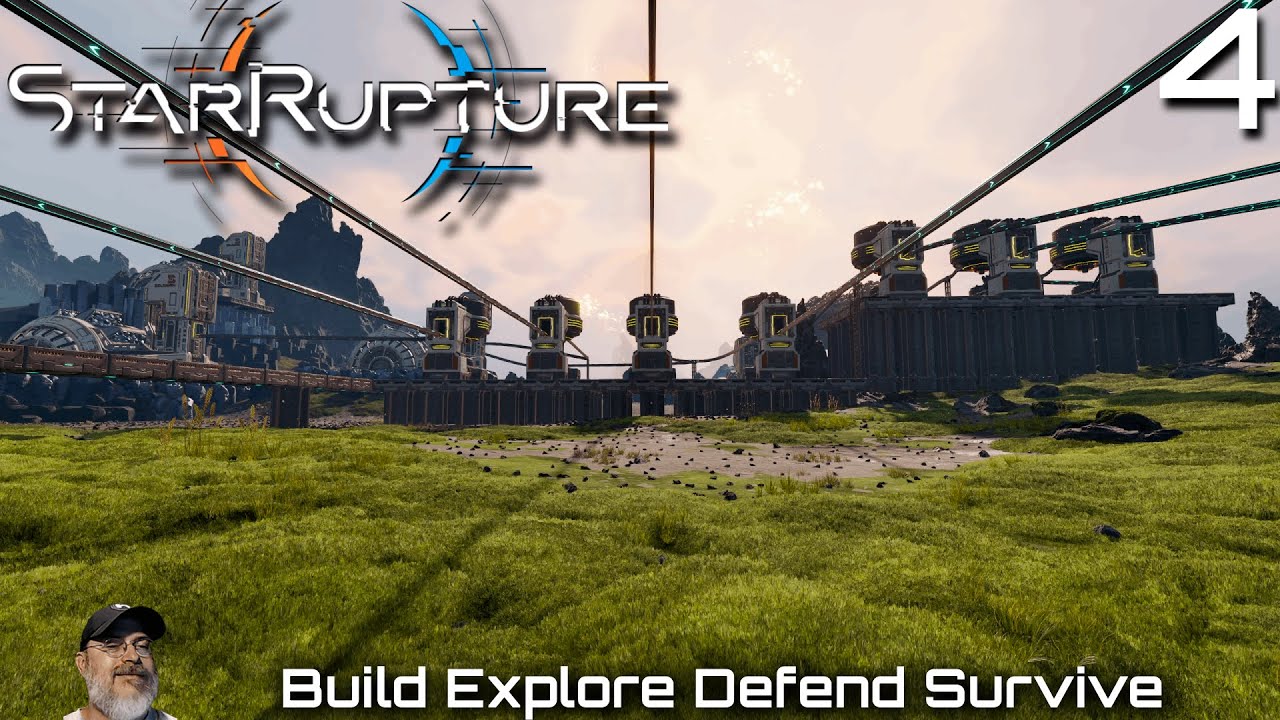 Игровой процесс Star Rupture, эпизод 4 – Эффективность экстрактора и работа над достижением 4-го ...