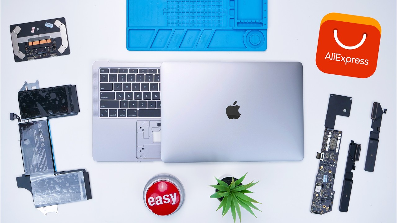 Можно Ли Собрать MacBook Только Из Деталей С AliExpress...?