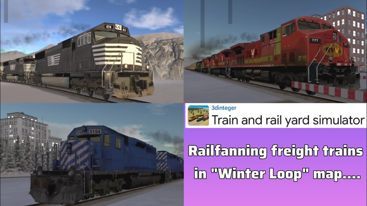 Railfanning freight trains in 