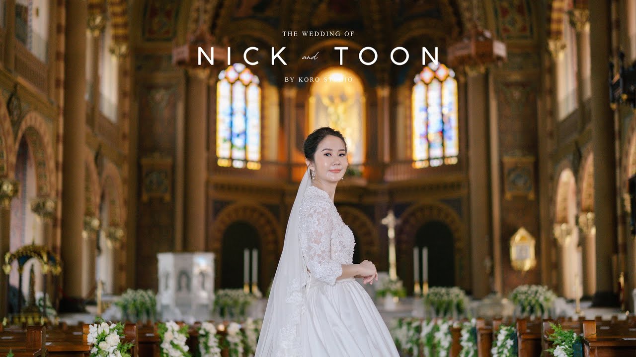 Assumption Cathedral Bangkok, Thailand - Church Wedding  พิธีแต่งงานแบบคริสต์ อาสนวิหารอัสสัมชัญ