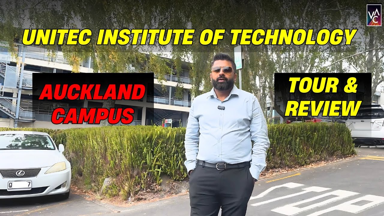 UNITEC Institute of Technology, Auckland, New Zealand Campus Tour & Review by Chakit Sharma