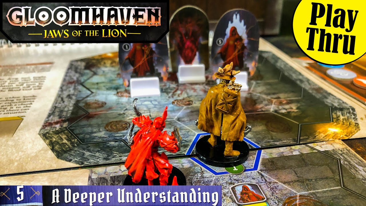 GLOOMHAVEN JAWS OF THE LION Scenario 5 A DEEPER UNDERSTANDING Play Through