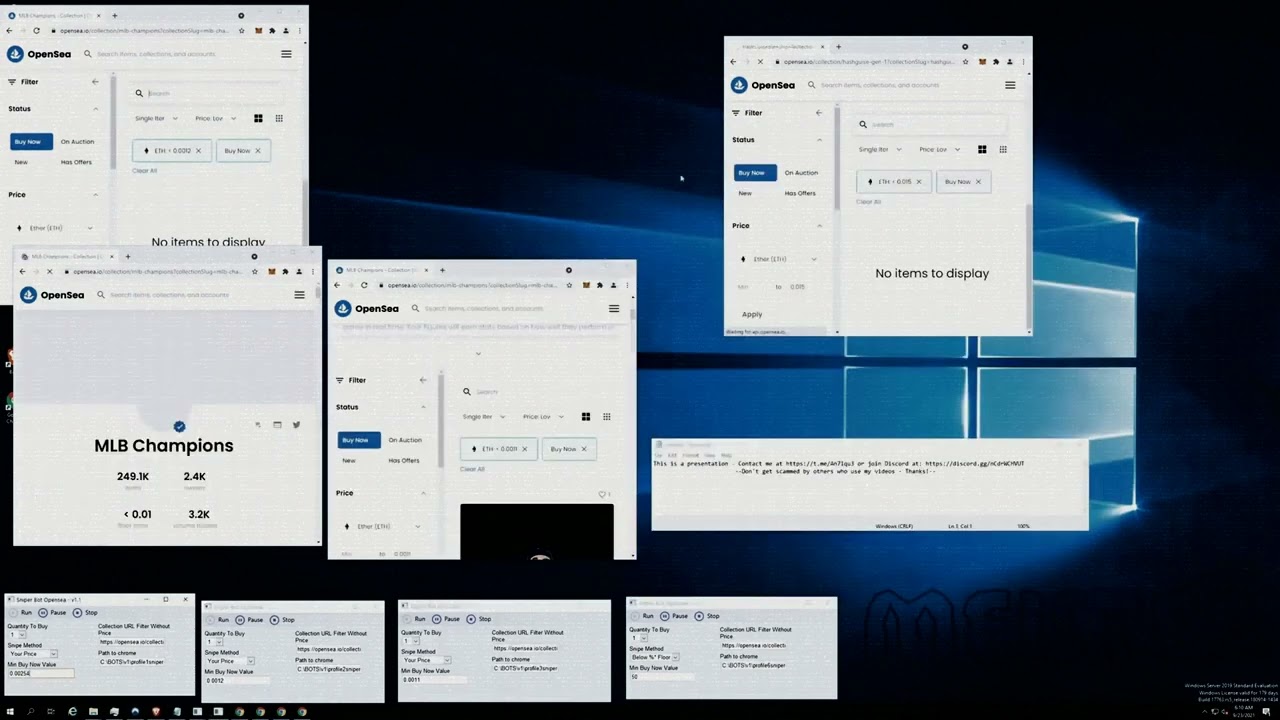 OpenSea Bot | NFT Trading Bot 2022 | Fast Buy | Sell NFT software | NFT Bot | OpenSea bidding