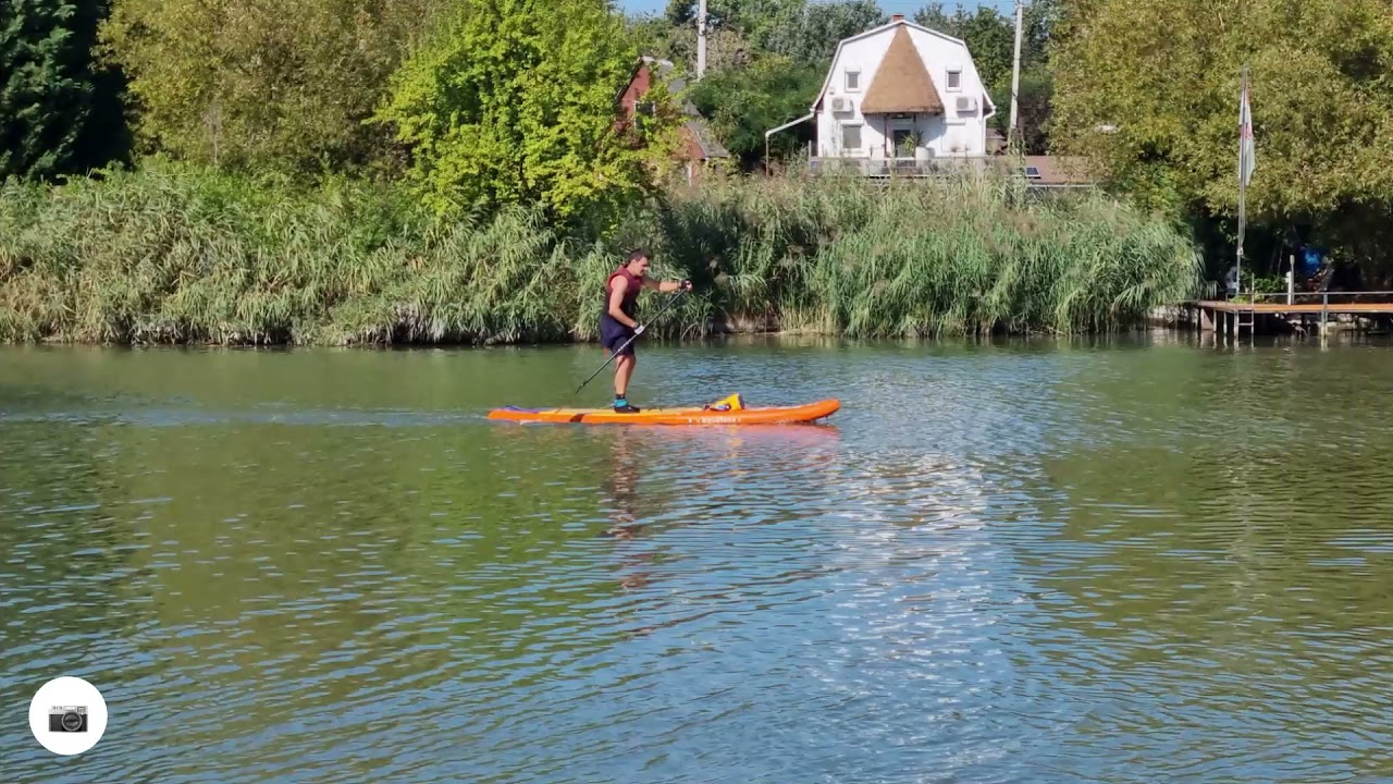 SUP Tour 3.0 - 40km-es RSD verseny követése bringával - Szigethalom közösségi Pont és Dunaharaszti