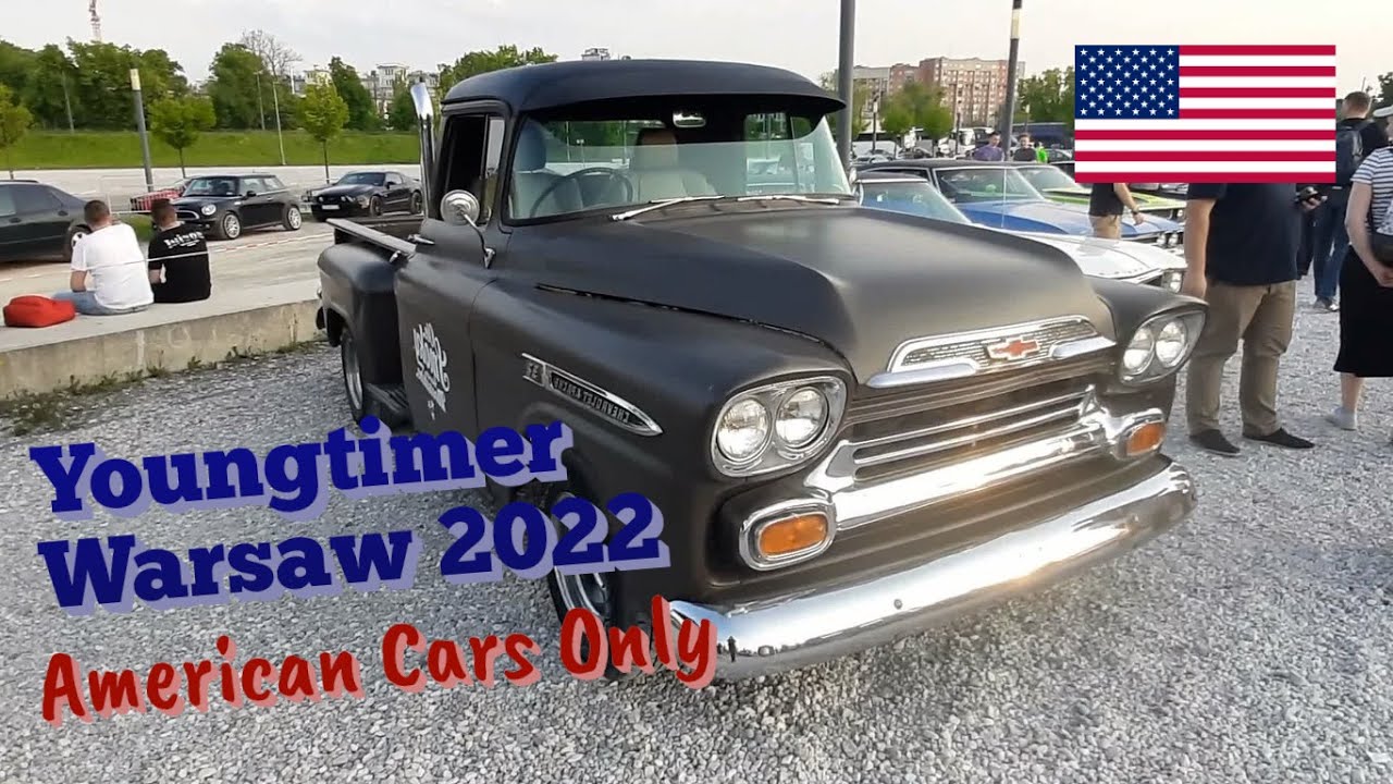 American Cars Youngtimer Warsaw 2022 - Chevrolet, Cadillac, Dodge, Pontiac, Mercury, Ford, Chrysler