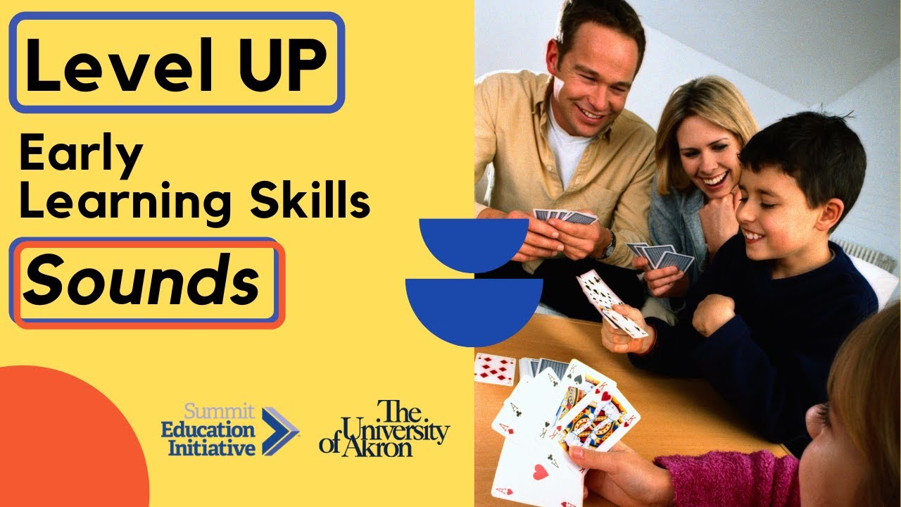 Level UP Early Reading Skills Card Game - Sounds
