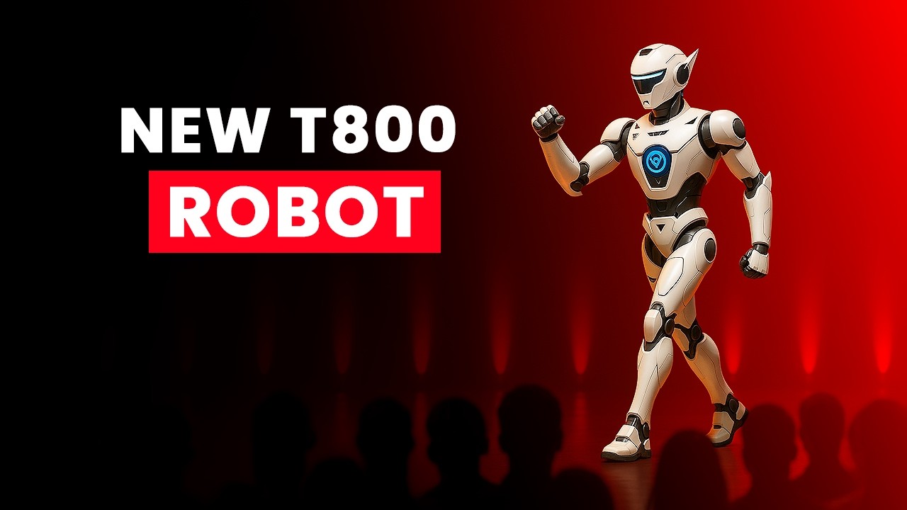 Новый китайский робот T800 с искусственным интеллектом превзошел человеческие возможности, остави...