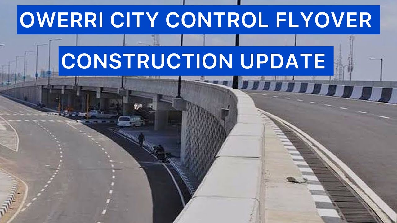 OWERRI CITY DUAL CARRIAGE ASSUMPTA CONTROL FLYOVER CONSTRUCTION PROGRESS IN IMO STATE NIGERIA.