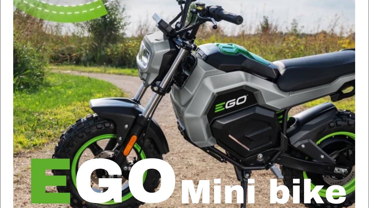 Мини байк Egopower. В России. Распаковка. www.ego-russia.ru