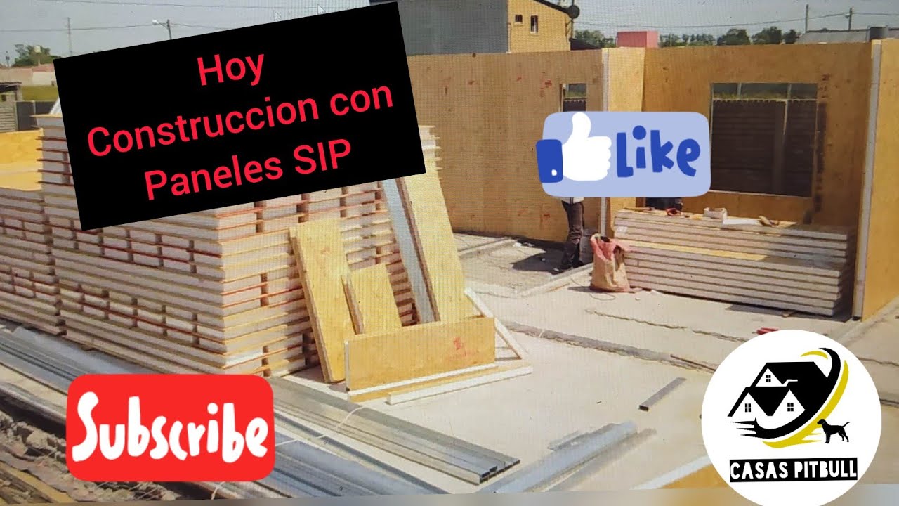 Paneles Sip..!!! Construccion en seco súper rápida y térmica... firme hasta 2 pisos...