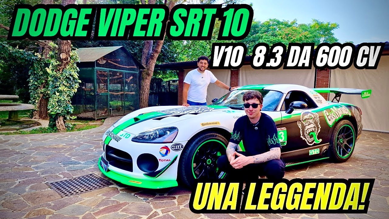 Dodge Viper SRT10: la LEGGENDA più PERICOLOSA d'America!🔥