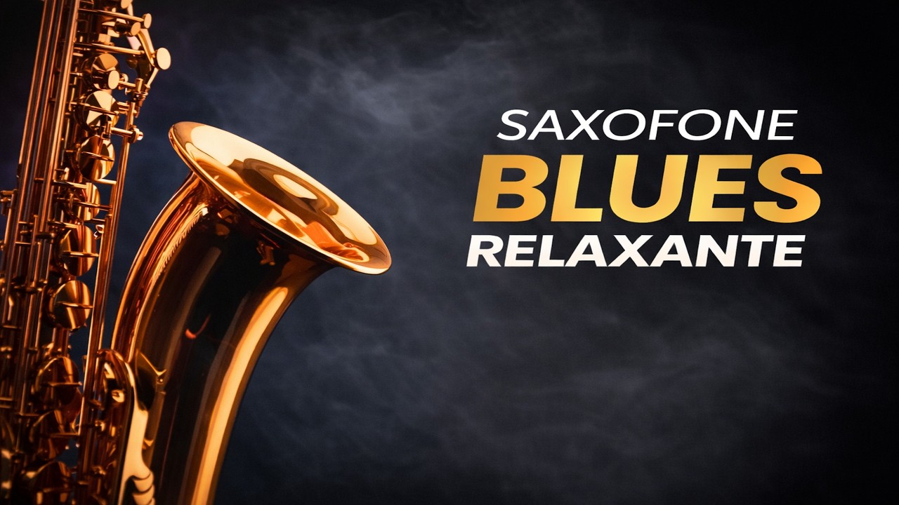 Noite Suave com Saxofone - Relaxamento Blues