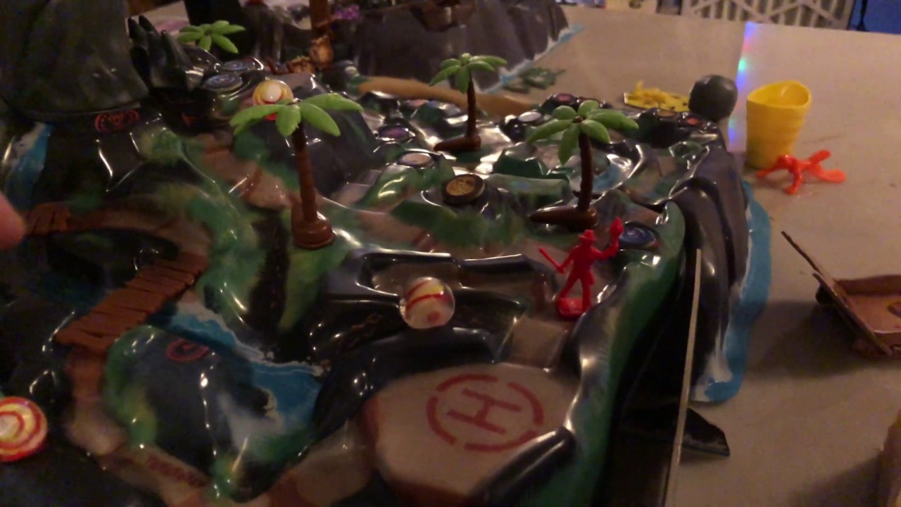 Ember Fireball:  Fireball Island secretly hidden special effects