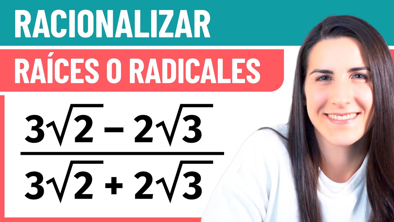 RACIONALIZAR RADICALES usando IDENTIDADES NOTABLES ✅