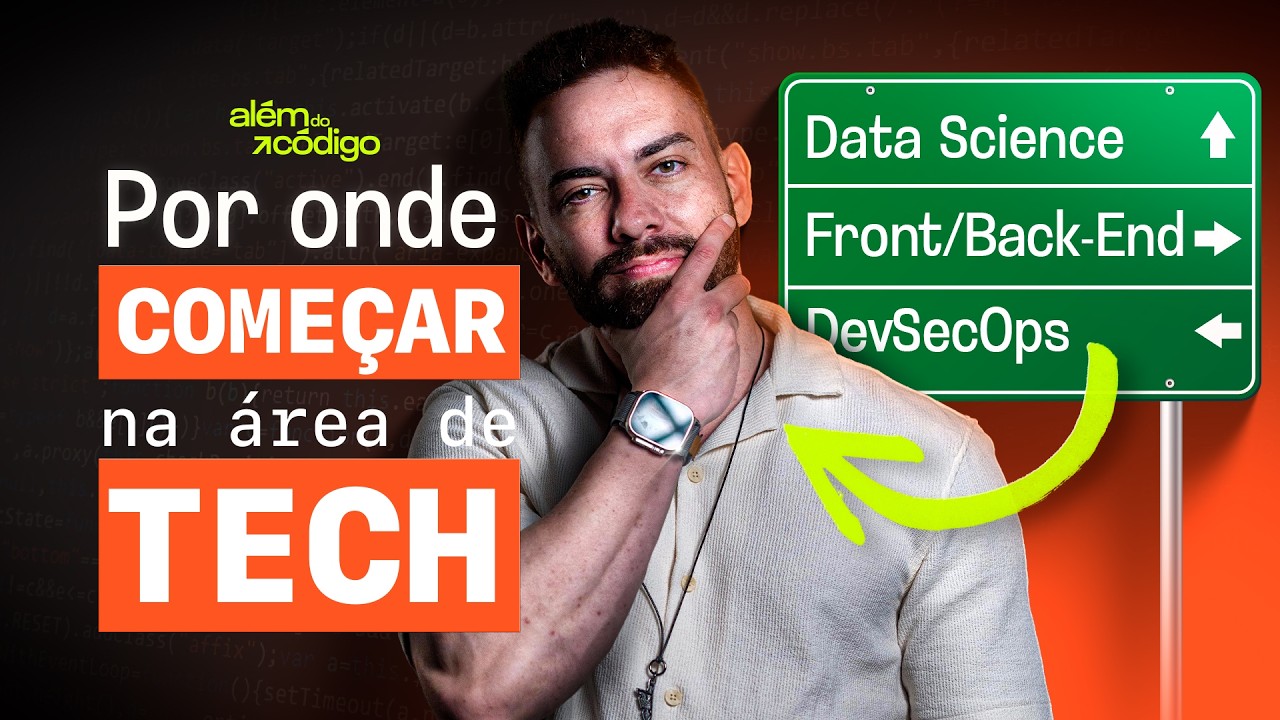 Tantas opções, nenhuma direção? Por onde começar na tecnologia
