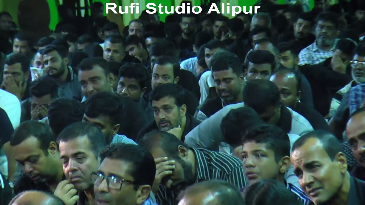 MAJLIS-E-AZA CHAND RAAT ll Alipur Karnataka