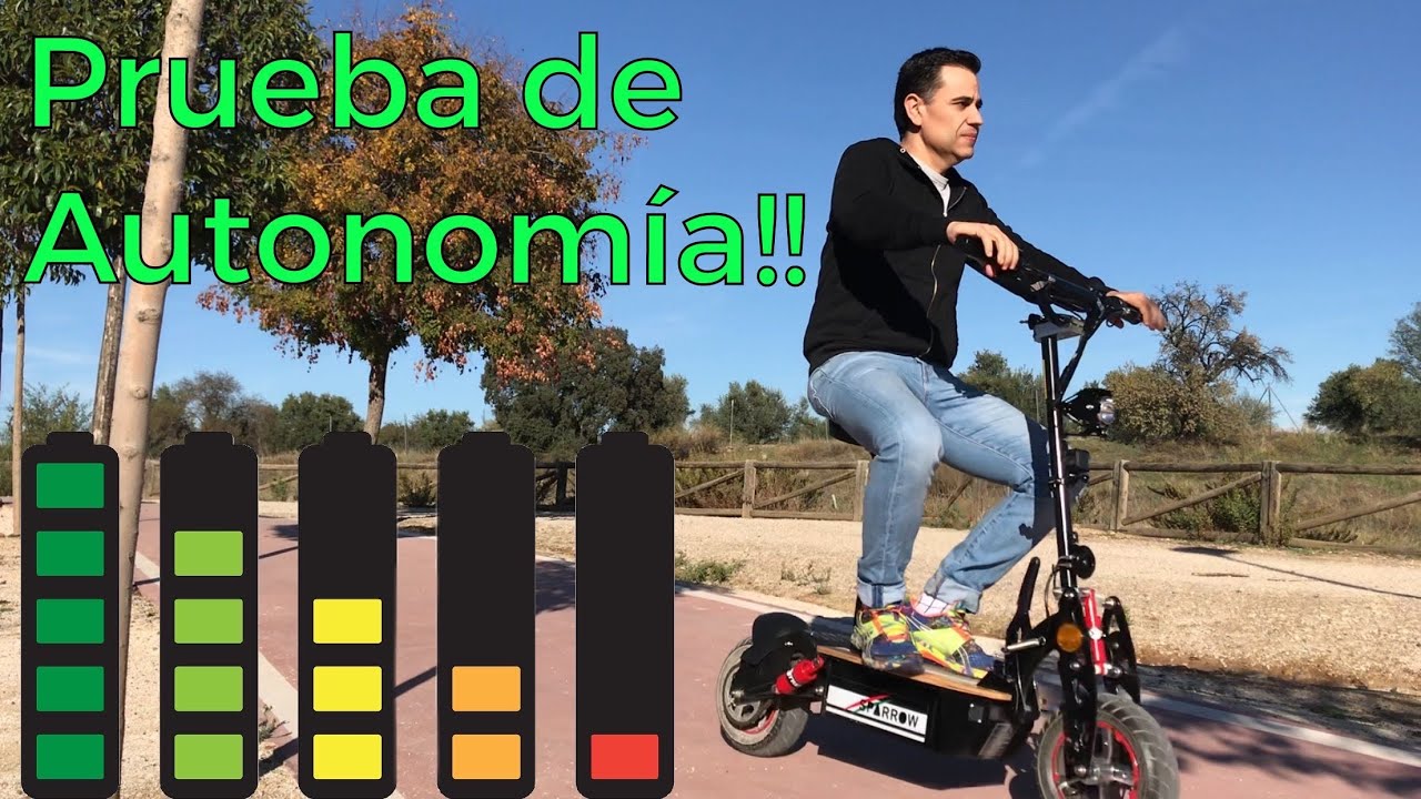 Qué patinete eléctrico comprar?? Antes de comprar mira esta prueba de autonomía y resistencia MOTORK