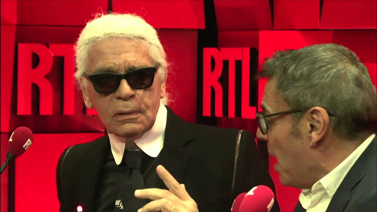 Karl Lagerfeld & Jean-Michel Cohen : L'invité du jour du 01/01/2014 dans A La Bonne Heure - RTL