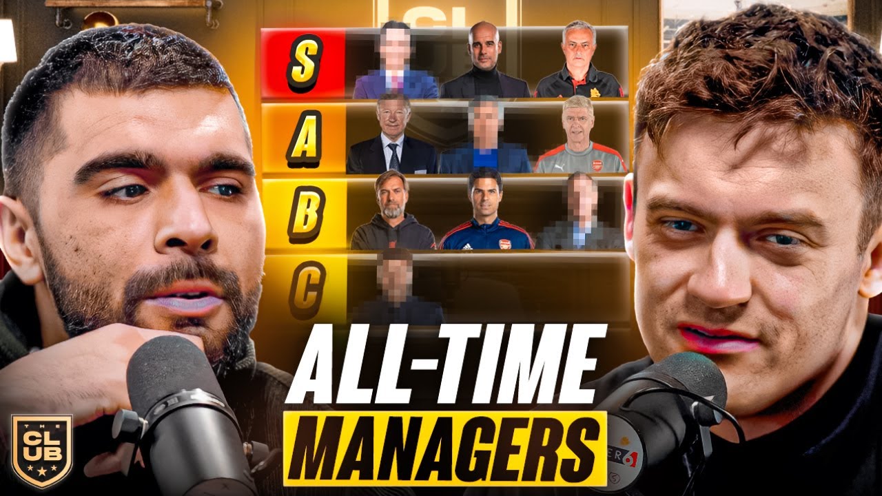 Ranking The Top 5 Premier League Managers EVER!