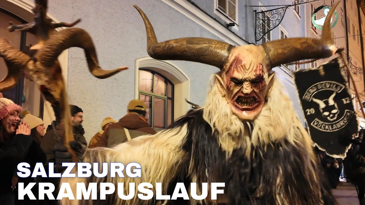 Krampuslauf in Salzburg,  5 Dezember 2025