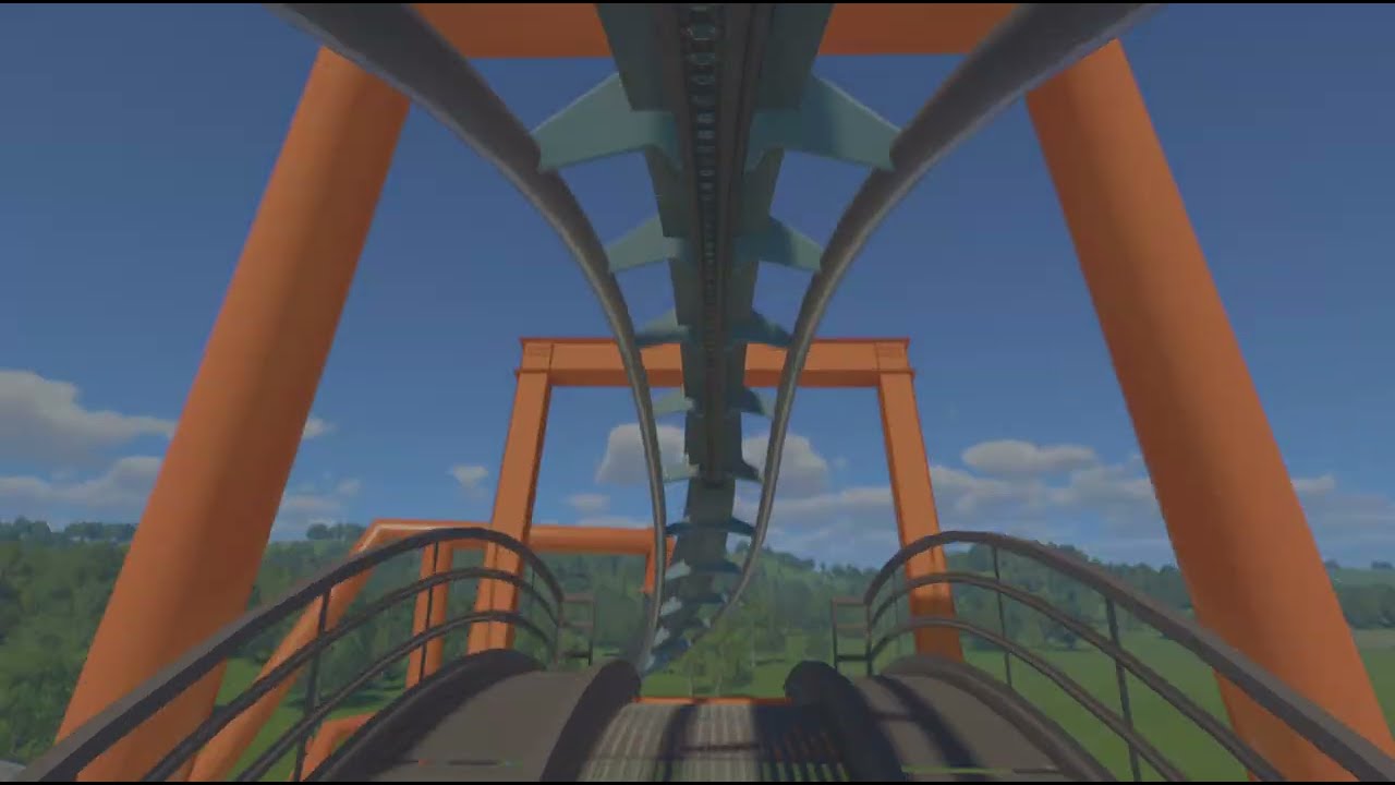 Building Northwood parks first coaster to do an inversion episode 3