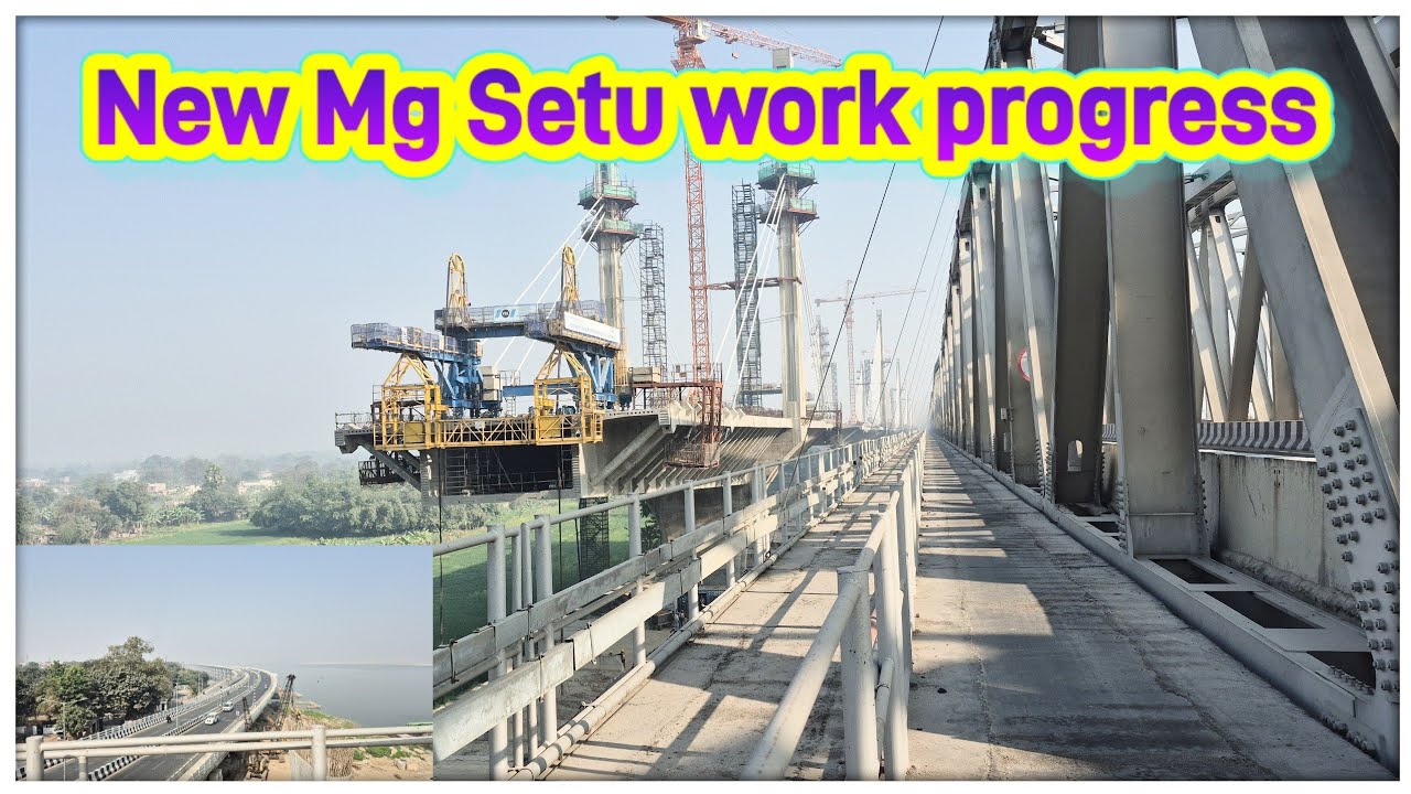 New Mg setu full work update | ek ek pier ka work update | @localinfobyts 