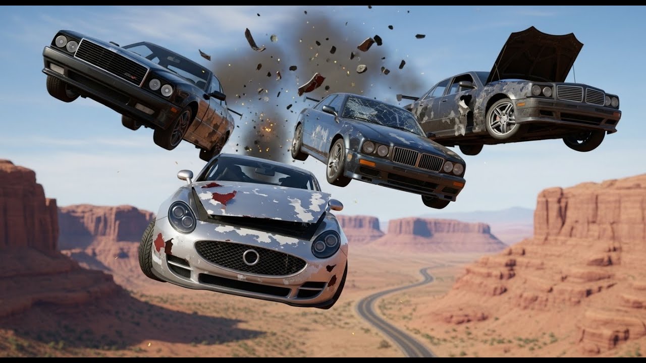 Most Epic Car Crashes in BeamNG Drive | Ultimate Cinematic Compilation by Cars VS cars