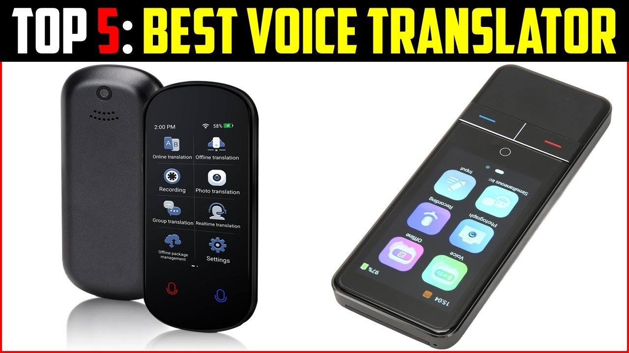 ✅Top 5 Language Translator in 2024,  Voice Translator