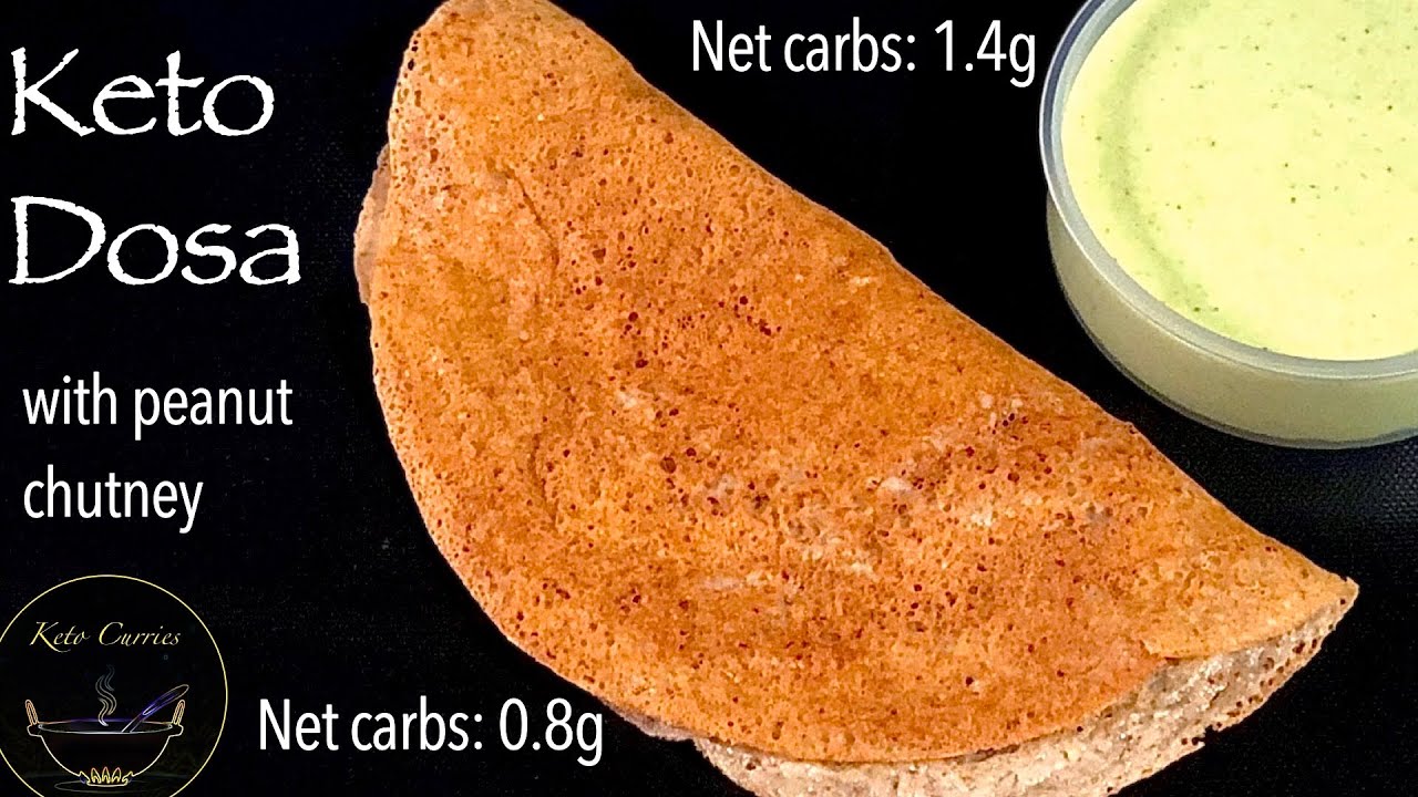 Keto Dosa|Keto Dosa Recipe|How to make Keto Dosa|Keto breakfast recipes|Keto diet india|Keto curries