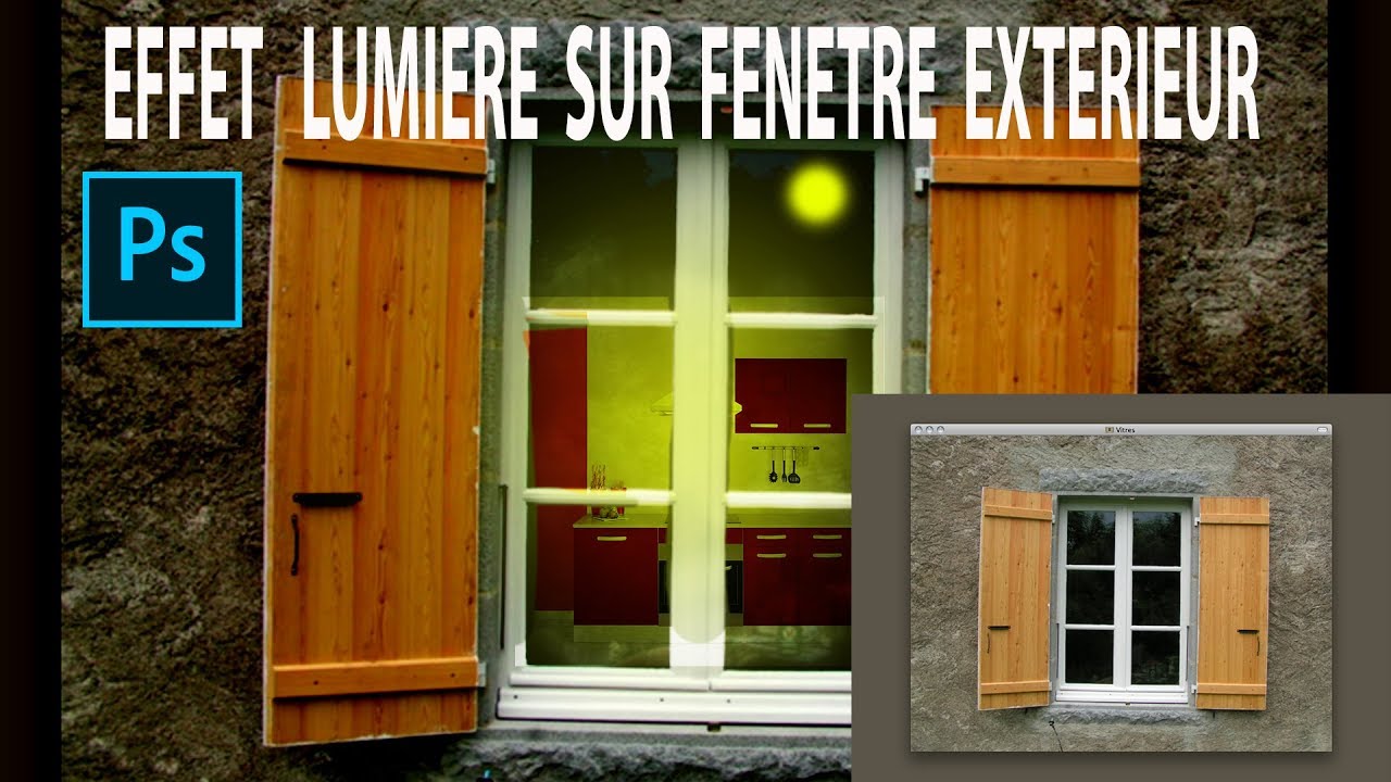 TUTO EFFET LUMIERE PHOTOSHOP